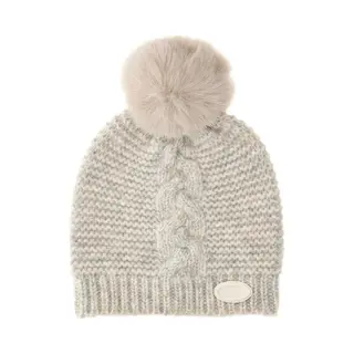 Guess Beanie Mutsen Dames - Wit - Maat L