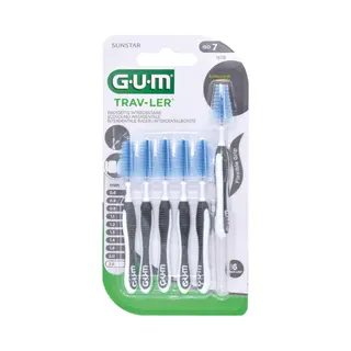 Gum Trav-Lers Ragers Zwart 2, 6 Mm 6 Stuks