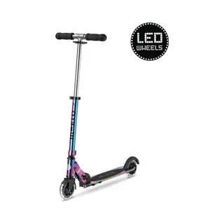 Micro Mobility Micro Sprite Led Neochrome Jongeren Klassieke step Chroom