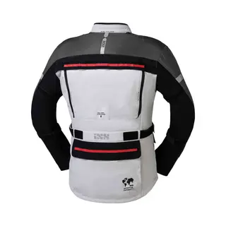 Ixs Montevideo-St 3.0 Waterdichte Light Grijs Antraciet Textiele Motorjas - Maat Xxl - Jas