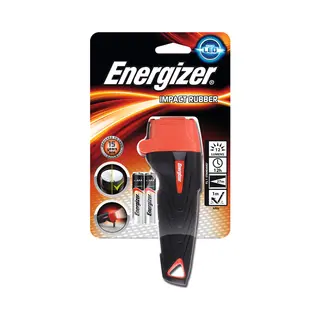 Energizer 632630 flashlight Black, Red Hand flashlight Led