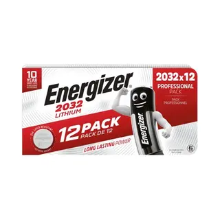 Energizer Pak Met 12 Knoopcel »Spezial Lithium« Cr 2032