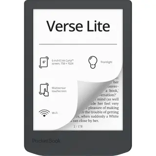 PocketBook Verse Lite eBook-Reader Touchscreen 8 Gb Wlan Grau