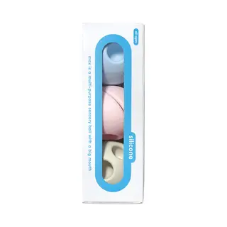 Moluk Mox / Set Pastel Kleuren, Set Van 3 Stuks, In Doos 5.2x5.2x15.2cm, 0+