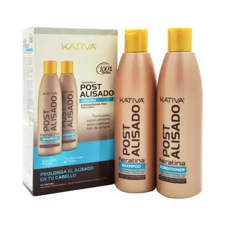Kativa Keratin Straight Hair Shampoo 250ML Set 2 Pieces