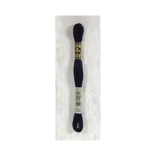 Dmc 117-939 6 Strand Embroidery Cotton Floss, Very Dark Navy Blue, 8.7-Yard