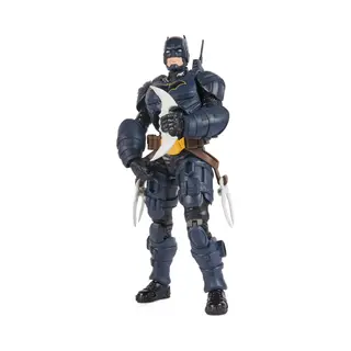 Spin Master Dc Comics Batman Adventures - Batman-actiefiguur met 16 pantseraccessoires, 17 scharnierpunten - 30 cm