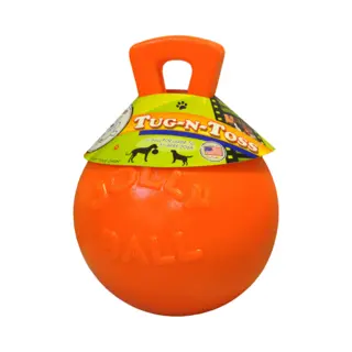 Jolly Pets Tug-n-Toss Dog Toy, 15 Cm, Orange