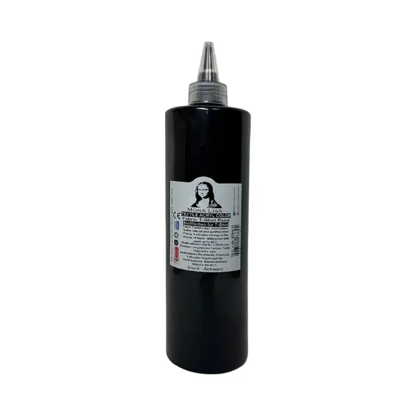 Südor Textielverf 500 Ml, Zwart.Wasbestendige Textielverf Voor Lichte Stoffen. Wasmachinebestendig, Wasbestendig. Fixatie Door Strijken thumbnail