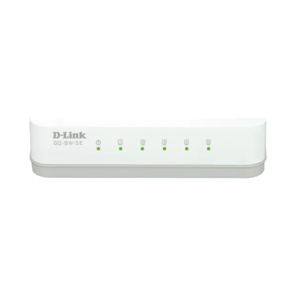 D-Link Go-Sw-5E/E network switch Unmanaged Fast Ethernet (10/100) White thumbnail