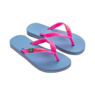 Ipanema Classic Brasil Kids Unisex Junior Slippers - Blue/Pink