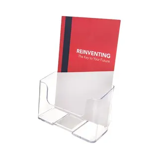Deflecto 74901 Bücherständer Transparent Polystyrene