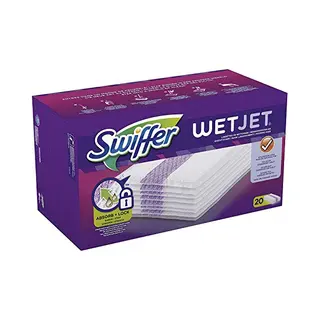 4x Swiffer WetJet Dweilsysteem Navulling Reinigingsdoekjes 20 Stuks
