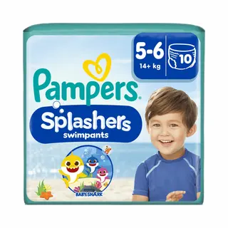 Pampers Splashers 5-6 Schwimmwindeln 14+ Kg 10 Stück