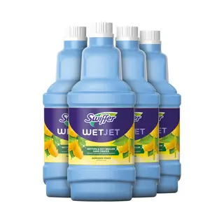 Swiffer Wetjet Lösung Nettoyante Für Besen Spray, 4er Pack (4 X 1, 25 L)