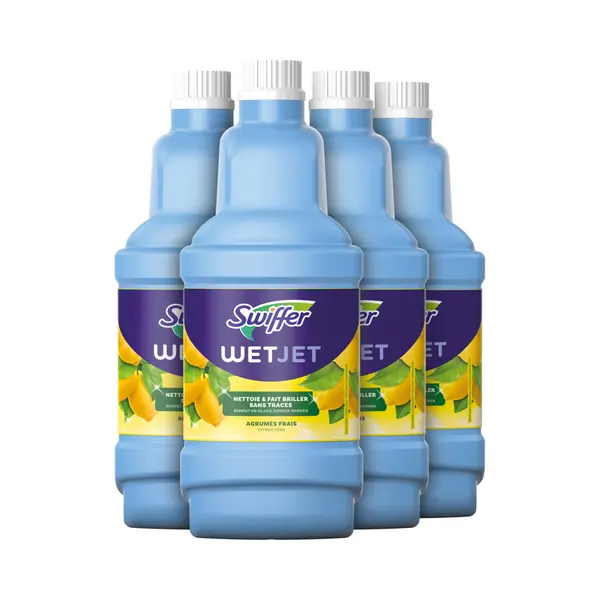 Swiffer Wetjet Lösung Nettoyante Für Besen Spray, 4er Pack (4 X 1, 25 L) thumbnail
