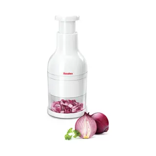 Metaltex Twist manual food chopper Transparent, White