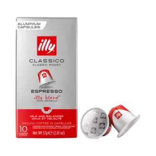 Illy Espresso Classico Roast Capsules Compatibel Nespresso Apparaten (10st)