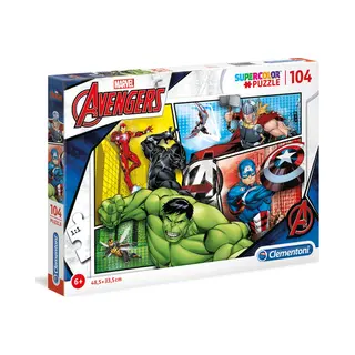 Clementoni Avengers Puzzlespiel 104 Stück(e) Cartoons