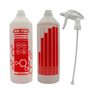 Ma-Fra Gegraveerde Fles + Professionele Spuitzino, 1 L