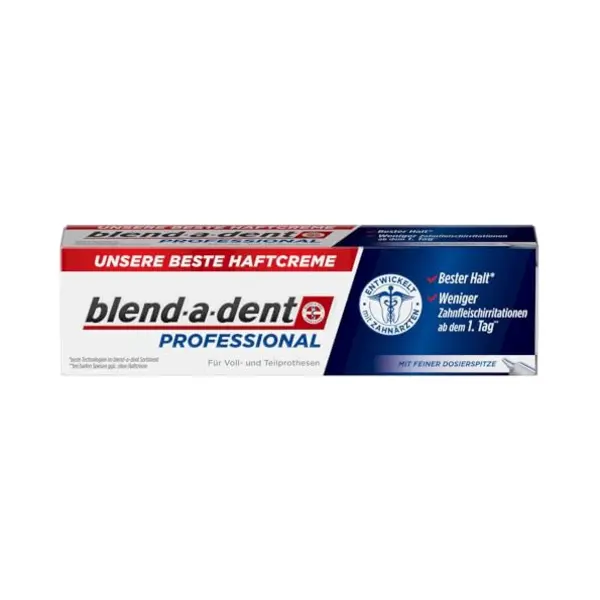 Blend-a-dent Professional, Unsere Beste Haftcreme, Für Voll- Und Teilprothesen, 40g thumbnail