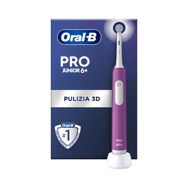 Oral-B Junior 8006540742891 electric toothbrush Child Rotating toothbrush Purple thumbnail