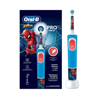 Oral-B Pro Kids Kinder oszillierende Zahnbürste Blau, Weiß