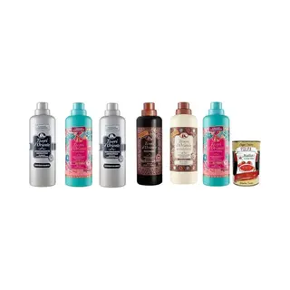 Italian Gourmet E.R. Testpaket Tesori D'oriente Weichspüler Softener Muschio Bianco Fiori Di Loto Ayurveda Hammam Byzanthium Japanese Rituals 6x 750ml + Italian Gourmet