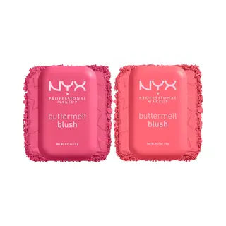 Nyx Professional Makeup Buttermelt Powder Blush Up To 12H Wear Blush Bundle (Various Shades) - U Know Butta