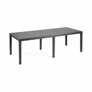 Ipae-Progarden 8009271014725 Gartentisch Anthrazit Rechteckige Form