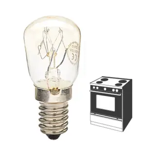 Backofenlampe E14 15w 25x57 00120 - Duralamp