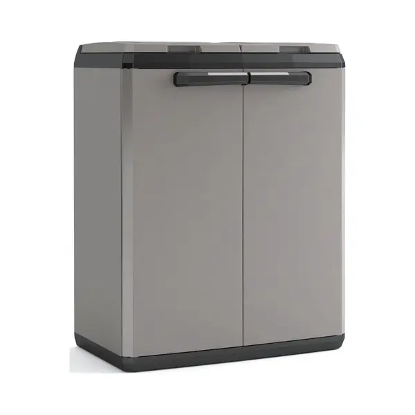 Split Cabinet Recycling Basic – Schrank Für Die Getrennte Abfallsammlung – Ista 6 – 68 X 39 X 85 H - Keter thumbnail