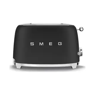 Smeg TSF01BLMEU broodrooster 6 2 snede(n) 950 W Zwart