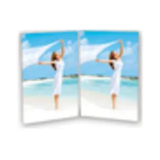 Zep Acrylic double Fotolijst voor meerdere foto's Transparant