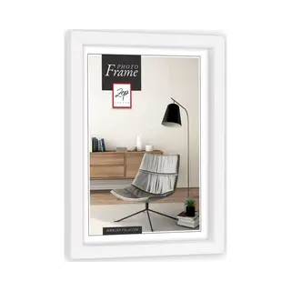 Zep - Kunststof Fotolijst Newton Wit Voor Foto 20x30 - NE423W