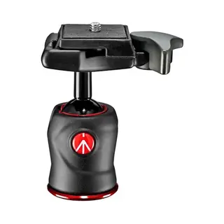 Manfrotto MH490-Bh tripod head Black Aluminium 1/4" Ball
