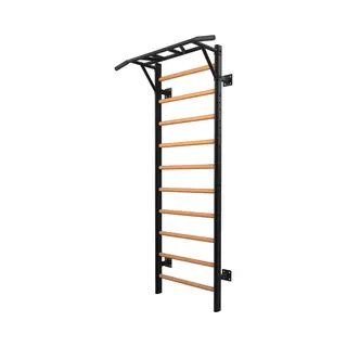 Toorx Professional Ldx-3000 Wallbar - Beukenhout - Wandrek - 10 Sporten - Met Optrekstang