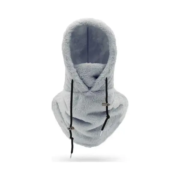 Winter Outdoor Fietsmuts - 33 Cm Breed - 54 Cm Hoog - Sport Winddichte Muts - Verdikte Koudebestendige Nekwarmer/Hoofdband - Gezichtsmasker/Warme Muts thumbnail