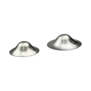 Zilveren Voedingsbekers, Tepelhoedjes, Verzachtend En Beschermend Voor Het Voeden Van Pasgeborenen, 2-pack