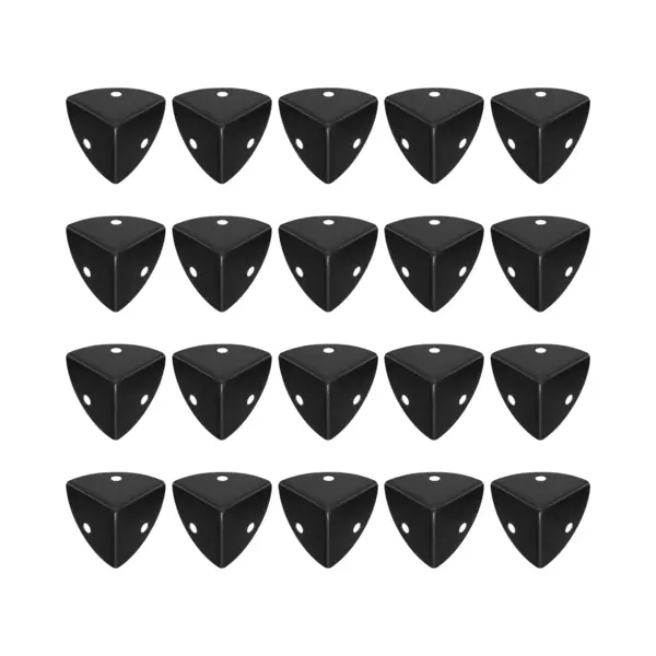 20 X Metalen Hoekbeschermers Voor Tafels, Metalen Hoekbeschermers, Metalen Hoekbeschermers Voor Meubels, Beschermende Hoeken Voor Dozen, Kasten, thumbnail