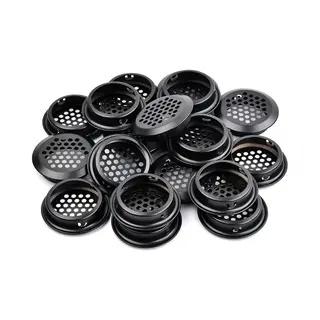 10 Stuks Ronde Luchtroosters - Ventilatieroosterafdekkingen - Roestvrijstalen Luchtrooster - Ventilatiegaten - Geschikt Voor Keuken, Kledingkast,