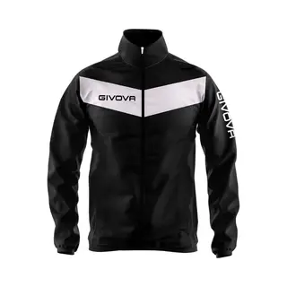 Sportjas Givova Rain Nero-bianco Zwart 2xl - Xxl