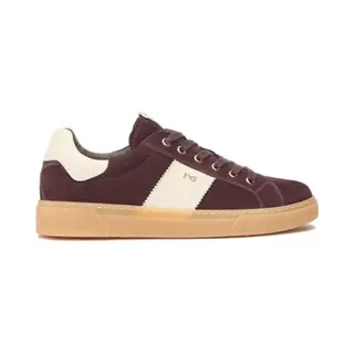 NeroGiardini Sneaker Velour Bordo' Velvet Milk 1039 Tr Malaga 1074 Para