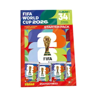 Panini Fifa World Cup 2026 Sticker Collection Starter Pack