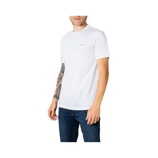 Armani Exchange Cotton Crew Neck TShirt - White T-Shirts