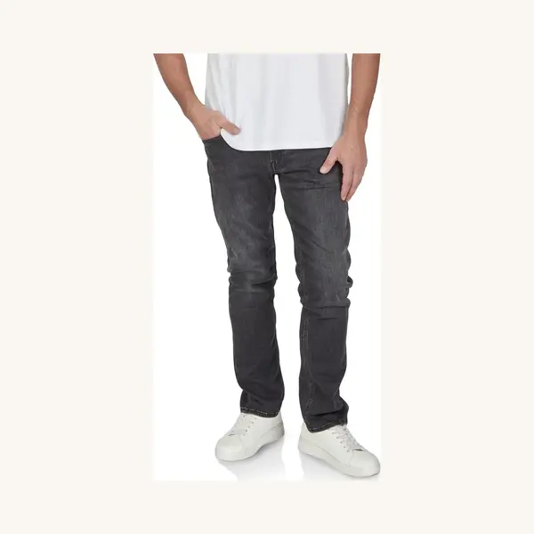 Replay Jeans Herren Stretch Straight Fit Grover Jeanshose Hose Denim, Länge, 32L, Farbe, Dark Grey (097), Weite, 33W thumbnail