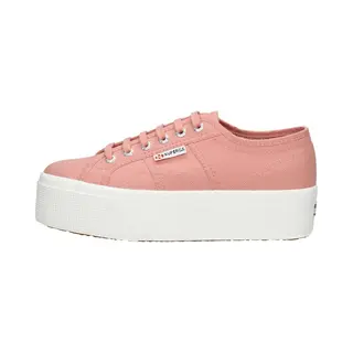 Superga 2790 Cotw Linea Veterschoenen Laag - Koraal Rood - Maat 39