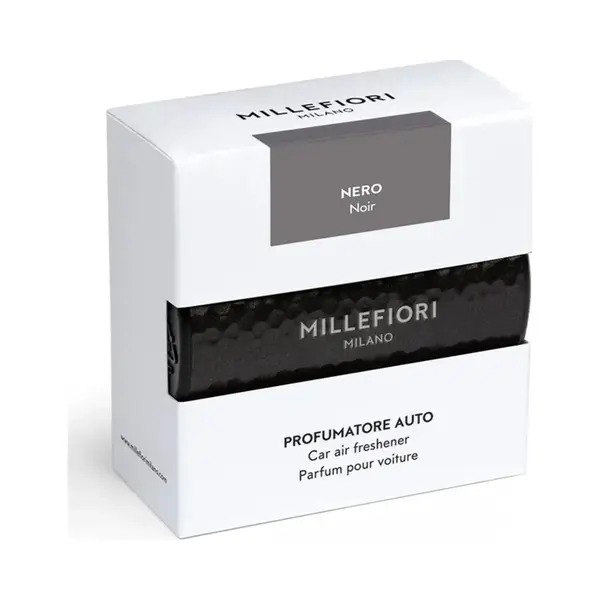 Millefiori Autoduft Nero Metal Shades, Schwarz, 6, 4cm thumbnail