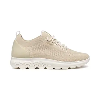 Geox D Spherica A Sneakers Voor Dames, Taupe, 37 Eu