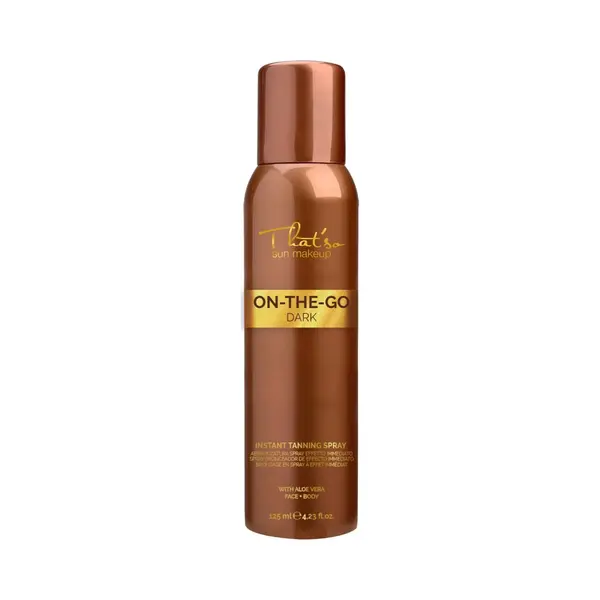That'so Zelfbruiner Self Tan Voor Gezicht En Lichaam - On The Go Dark Spray Tan - Direct Bruine Sunkissed Kleur - 125ml - Thatso.nl thumbnail